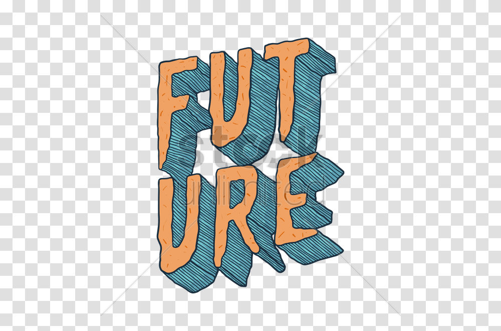 Text With The Word Future Vector Image, Number, Alphabet, Building Transparent Png