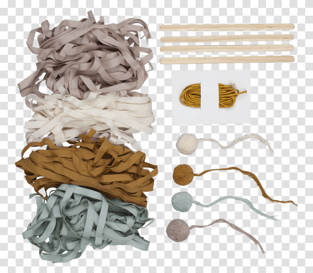 Textile Craft Kit Wood, Food, Noodle, Pasta, Alphabet Transparent Png