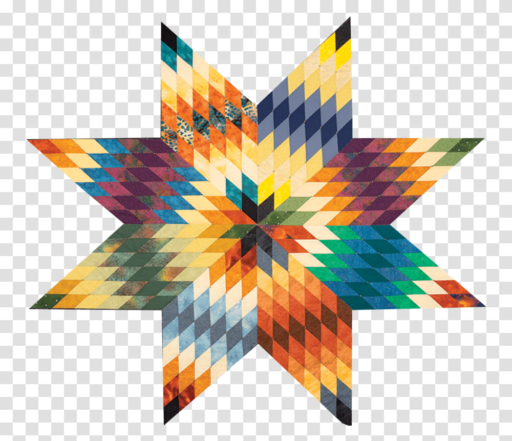 Textile Trans Star Blanket First Nation, Rug, Star Symbol, Leaf Transparent Png