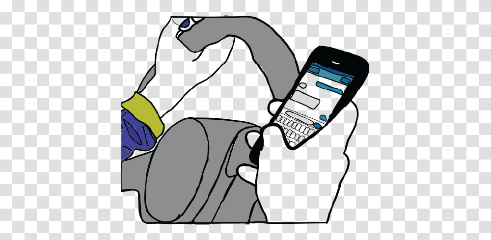 Texting And Driving Dont Mix The Register, Hand-Held Computer, Electronics, Calculator, Mobile Phone Transparent Png