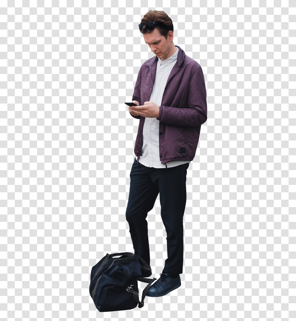 Texting Archives Skalgubbar Walking Business People, Person, Sunglasses, Shoe, Clothing Transparent Png