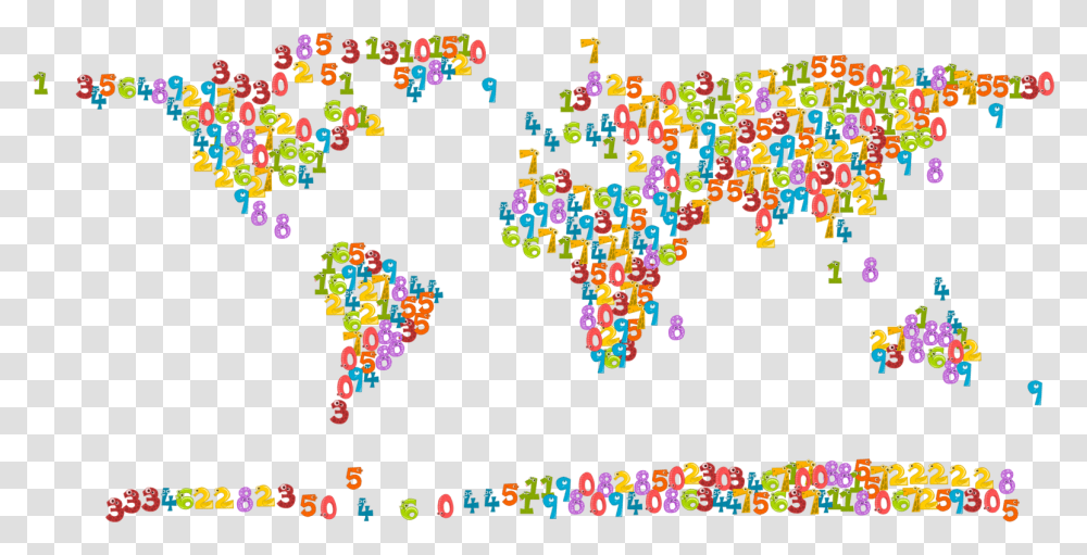 Textlineworld Deaf Map Of The World, Number, Rug, Tin Transparent Png