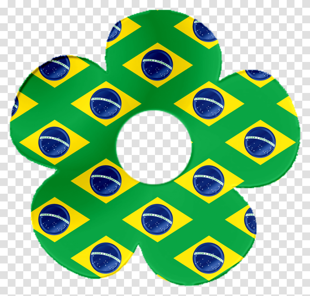 Textura Da Bandeira Do Brasil Download Brazil Flag, Toy, Sphere Transparent Png