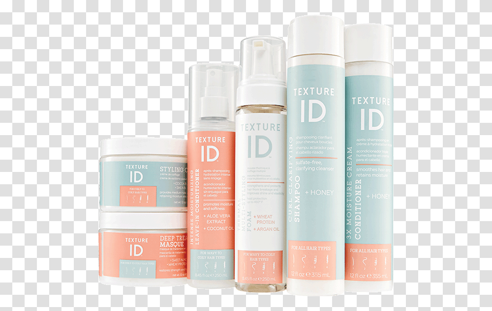 Texture Id Products Texture Id Styling Creme, Book, Cosmetics, Bottle, Label Transparent Png