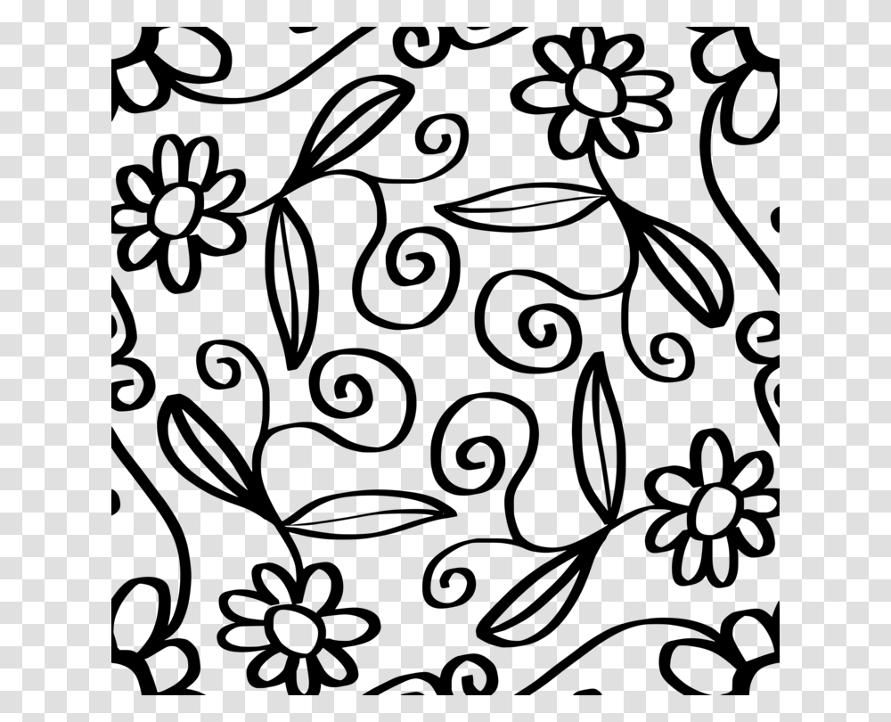 Texture Mapping Flower Abstract Art Floral Design, Gray, World Of Warcraft Transparent Png