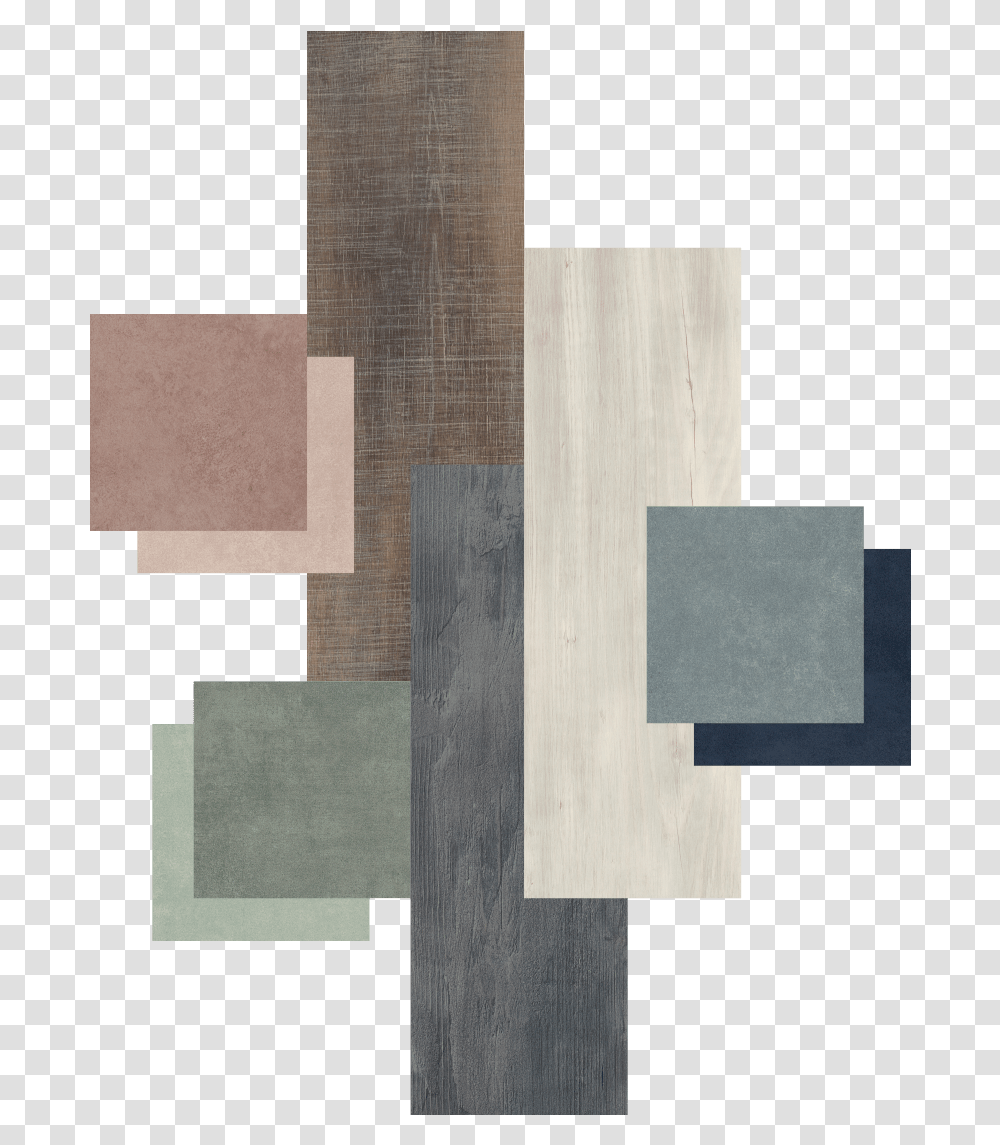 Texture Palette Stone And Wood, Flooring, Concrete, Cross, Plywood Transparent Png