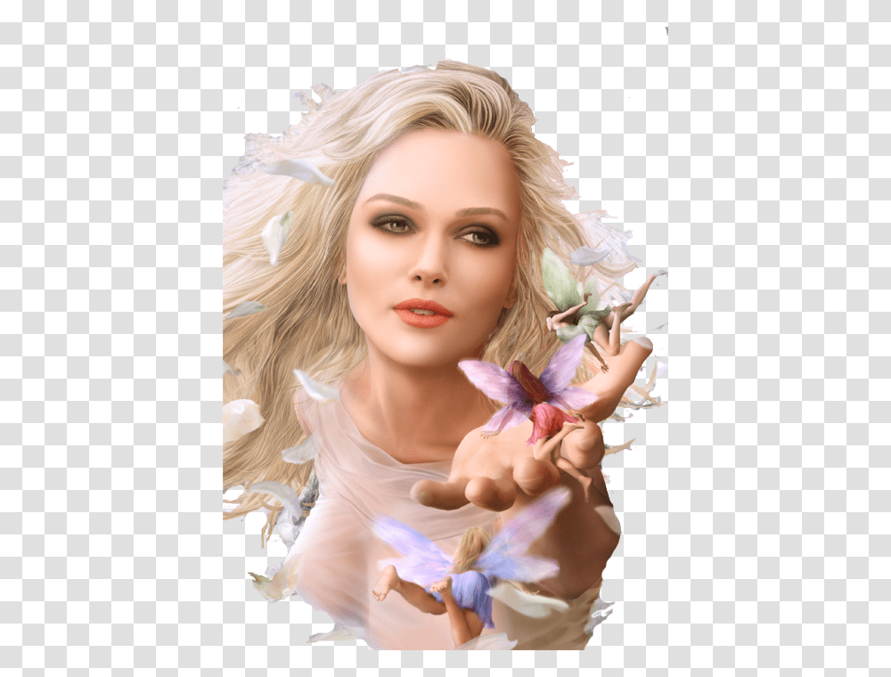 Tf Fairy, Face, Person, Plant Transparent Png