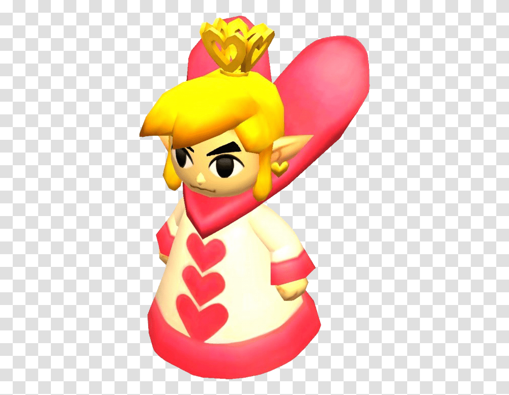 Tfh Queen Of Hearts Render Toon Link Cheerleader Outfit, Toy, Super Mario Transparent Png