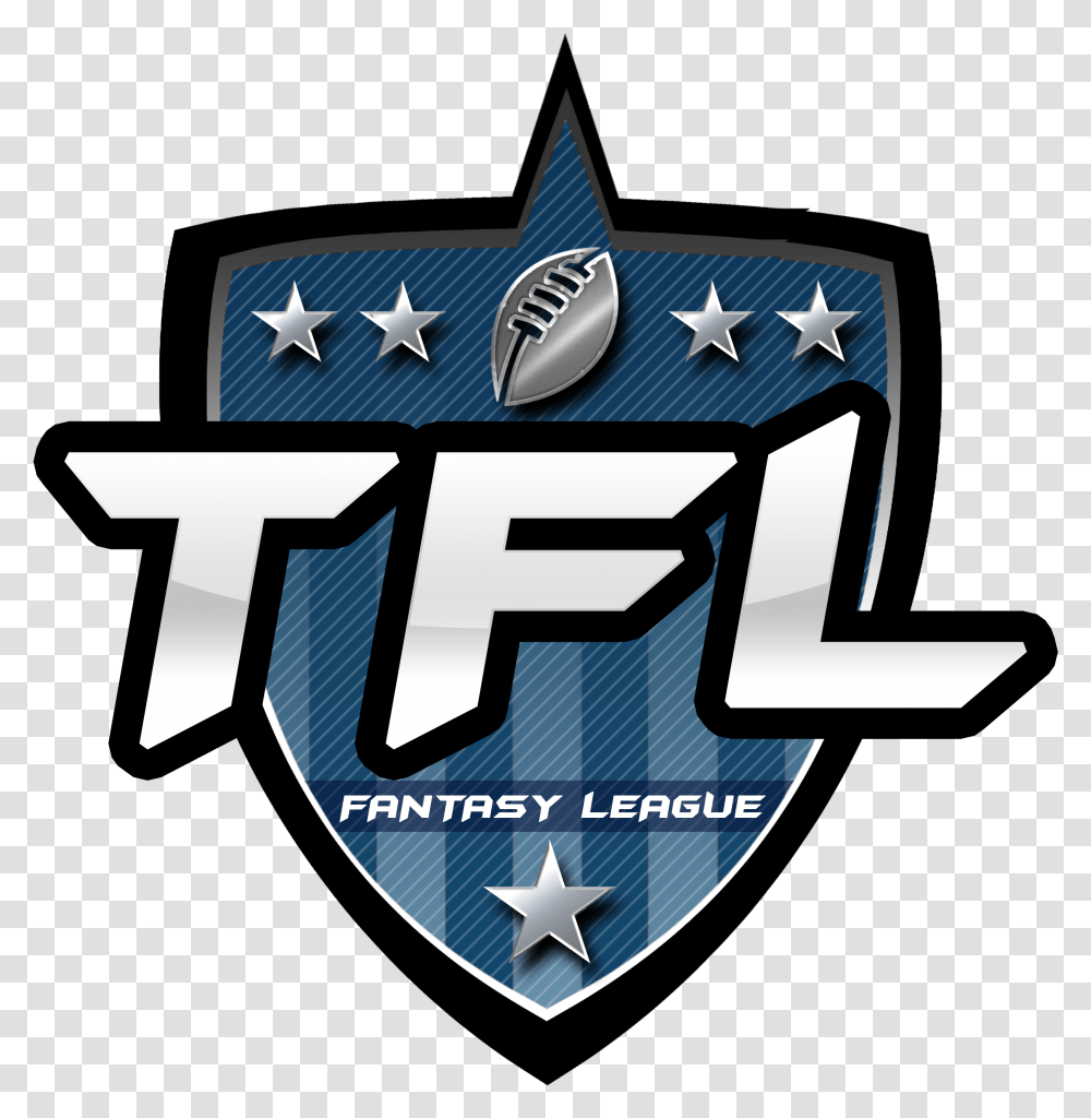 Tfl Fantasy Football League Automotive Decal, Symbol, Text, Logo, Number Transparent Png