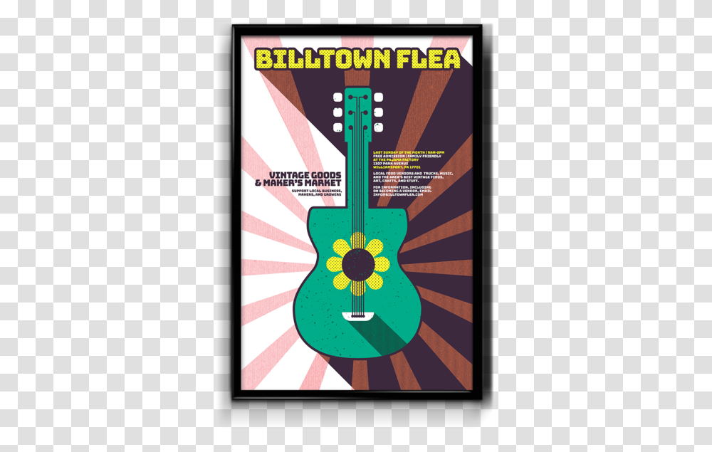 Tgamockup, Leisure Activities, Poster, Advertisement, Guitar Transparent Png