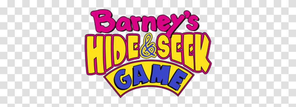 Tgdb Browse Game Barney's Hide & Seek Game Barney Hide And Seek Game, Gambling, Slot, Leisure Activities, Text Transparent Png