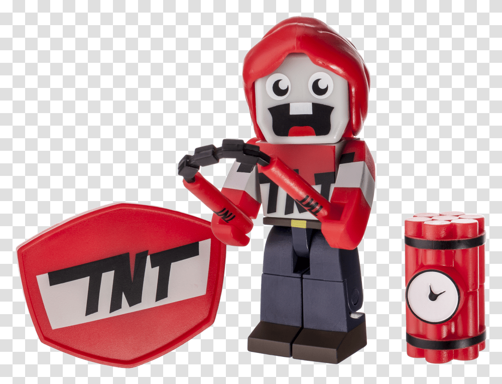 Th Explodingtnt Out Hr Tube Heroes Figures, Toy, Robot, Label Transparent Png