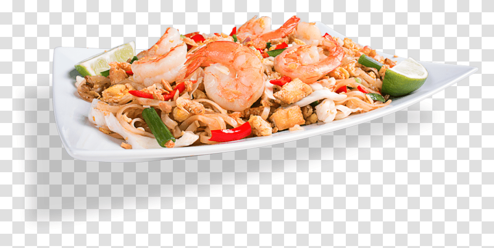 Thai Food Dish, Meal, Platter, Shrimp, Seafood Transparent Png