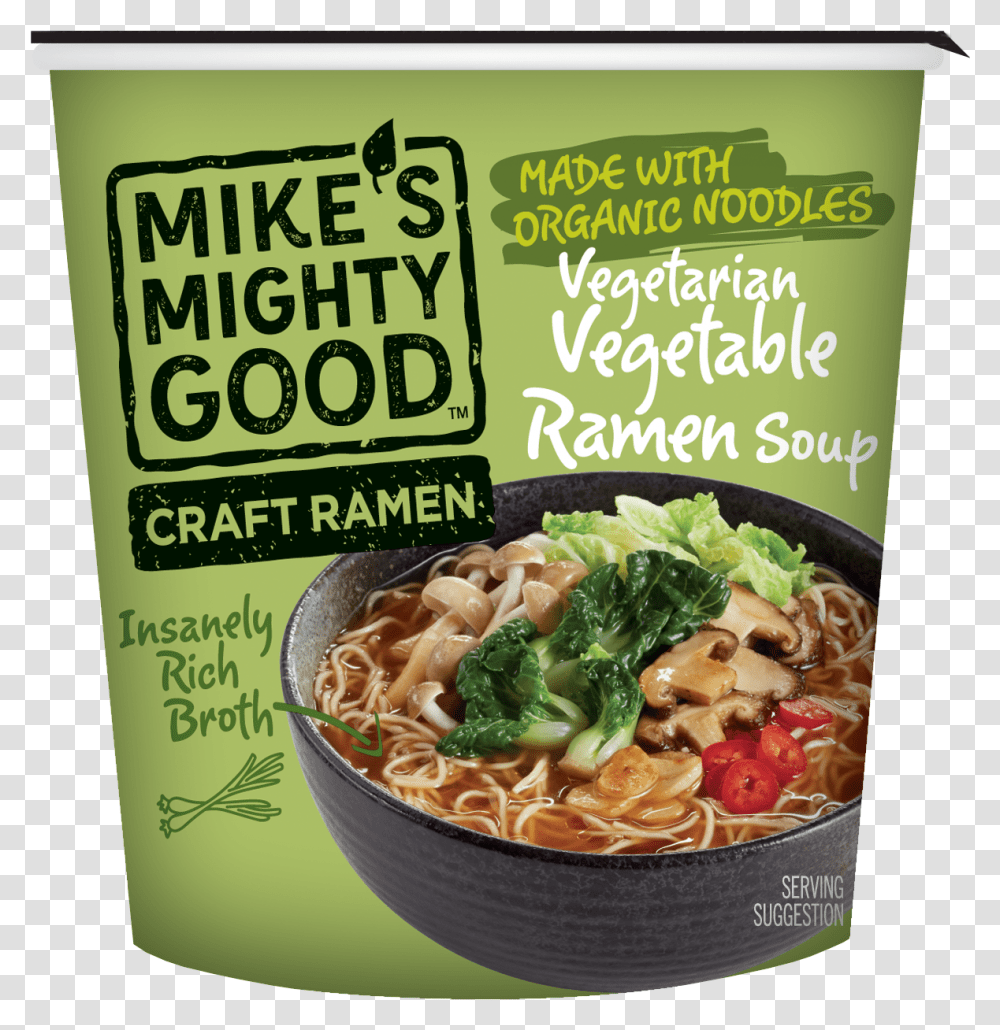 Thai Food Mike's Mighty Good Ramen, Noodle, Pasta, Vermicelli, Meal Transparent Png