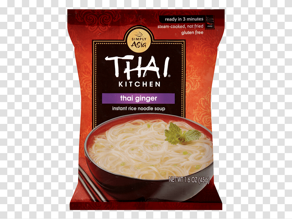 Thai Kitchen Instant Rice Noodle Soup, Pasta, Food, Bowl, Vermicelli Transparent Png