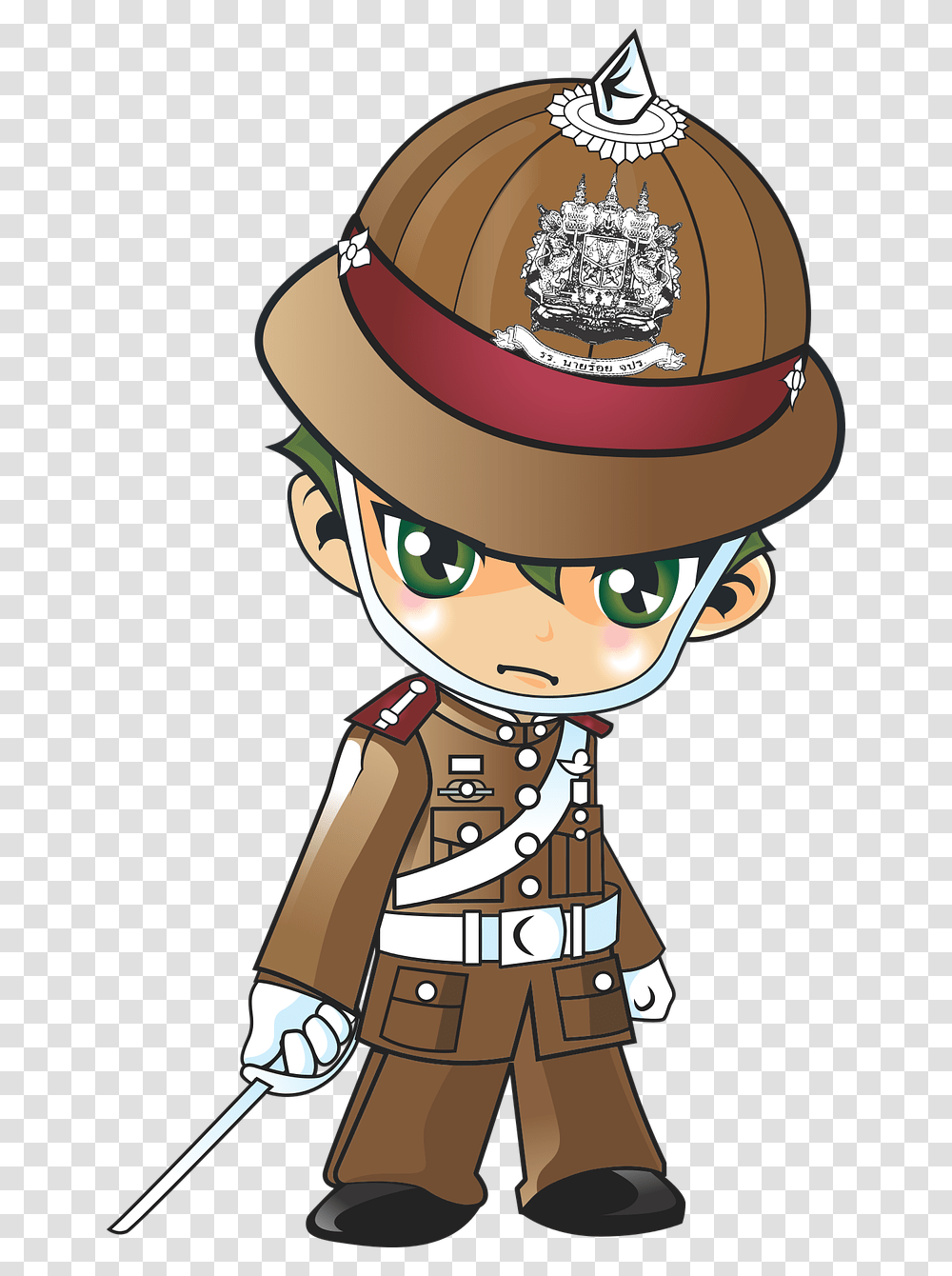 Thai Police Clipart, Label, Birthday Cake Transparent Png