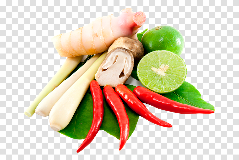 Thai Spices Download Thai Food Ingredient, Lime, Citrus Fruit, Plant, Banana Transparent Png