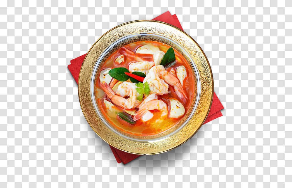 Thai Thai Food No Background, Dish, Meal, Bowl, Soup Bowl Transparent Png