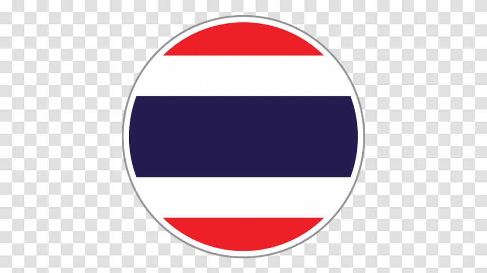 Thailand Circle Icon Thailand Flag, Symbol, Text, Logo, Trademark Transparent Png