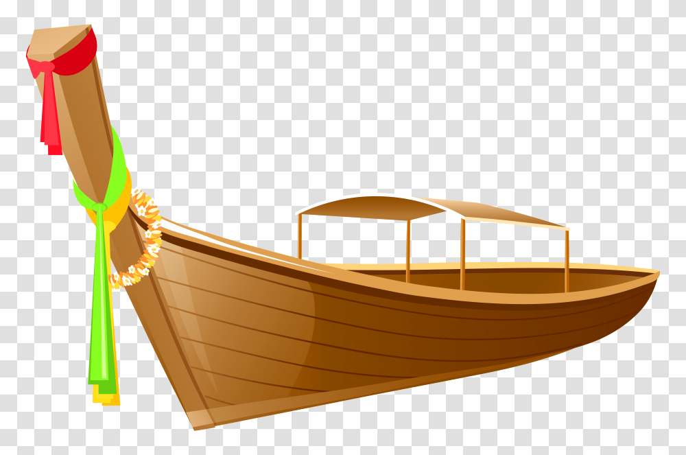 Thailand Long Boat Clip Art Gallery, Vehicle, Transportation, Rowboat, Canoe Transparent Png