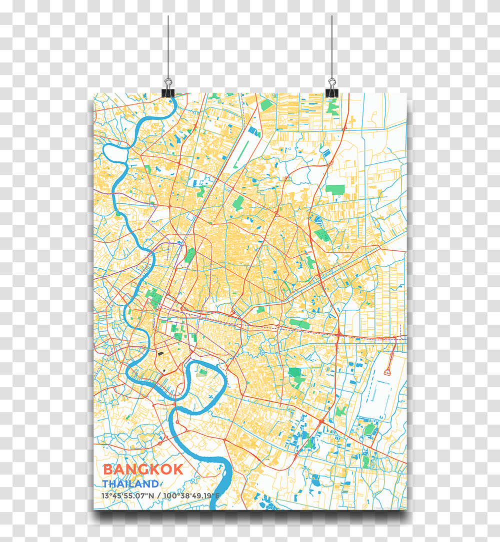 Thailand Map, Diagram, Plot, Atlas, Rug Transparent Png