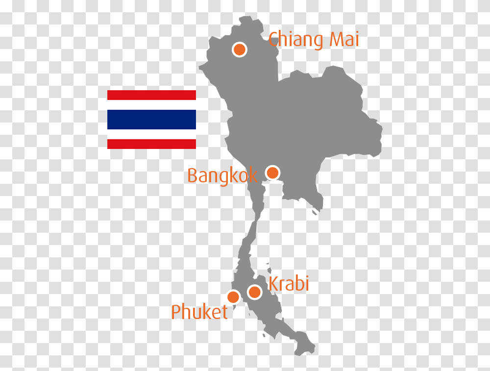 Thailand Map, Poster, Advertisement, Flag Transparent Png