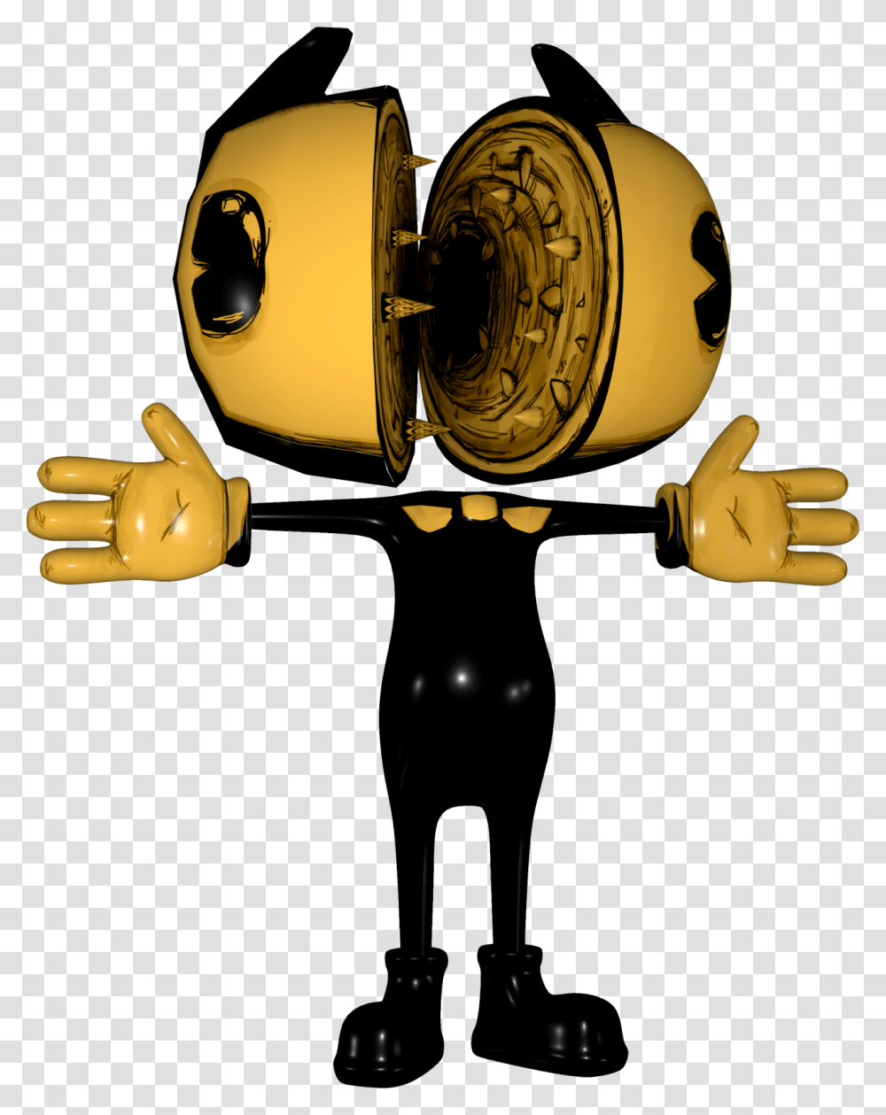 Thank God For Concept Bendy Because I Always Talked Bendy And The Ink Machine Characters, Light, Robot, Pottery Transparent Png