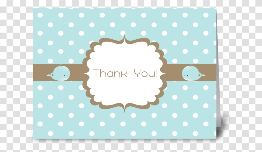 Thank You Baby Shower Card Greeting Card Wedding Shape, Texture, Polka Dot Transparent Png