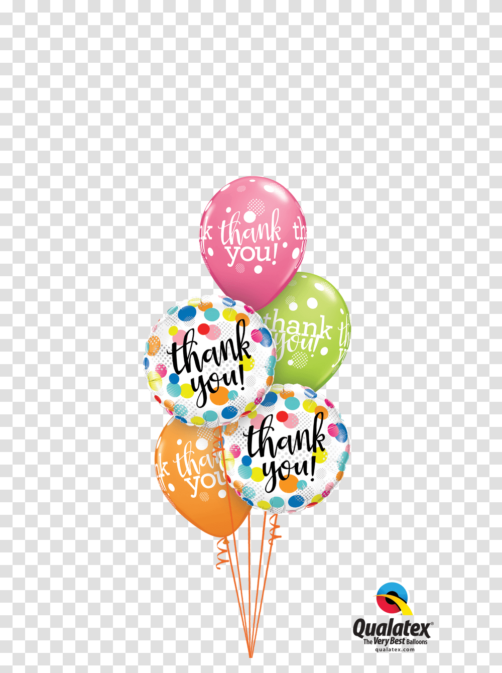 Thank You Balloon Bouquet Transparent Png