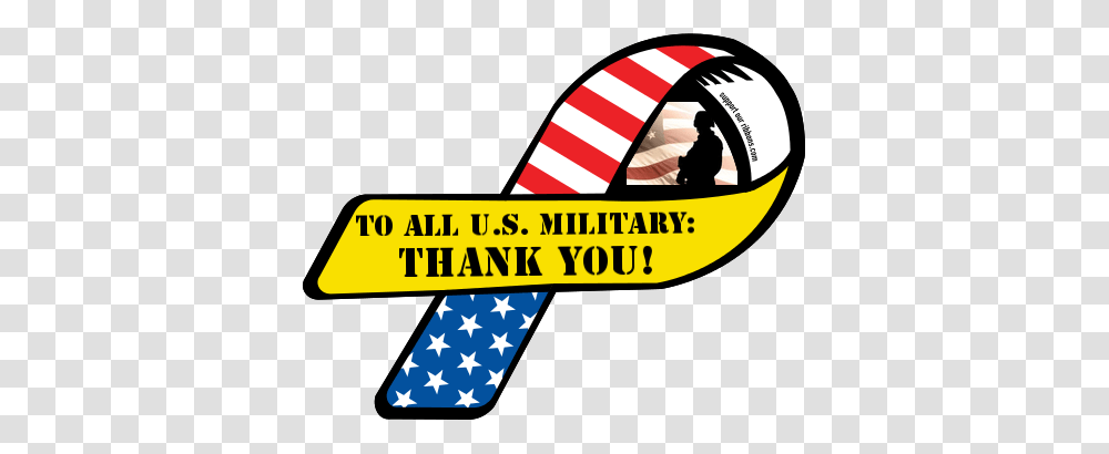 Thank You Clipart Ribbon, Person, Flag, Outdoors Transparent Png
