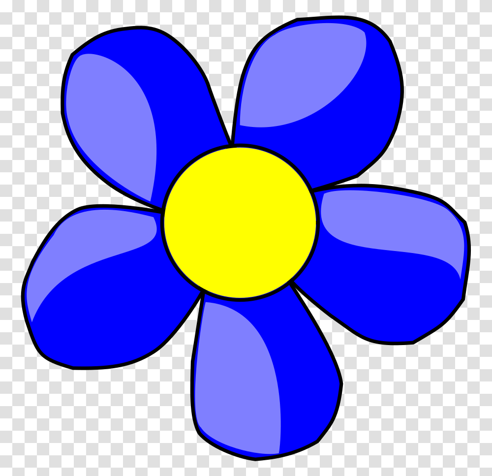Thank You Flowers Clipart Free Images 2 Clipartix Clip Art Blue Flower, Light, Graphics Transparent Png