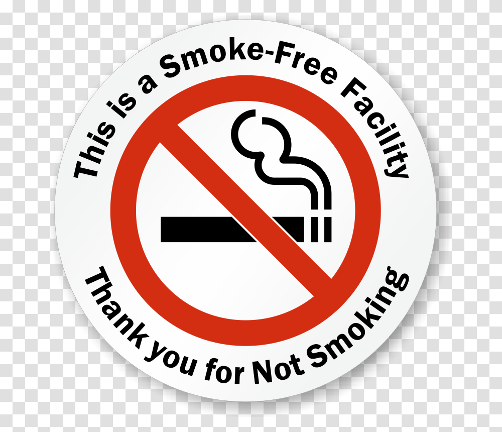 Thank You For No Smoking Sign, Road Sign, Label Transparent Png