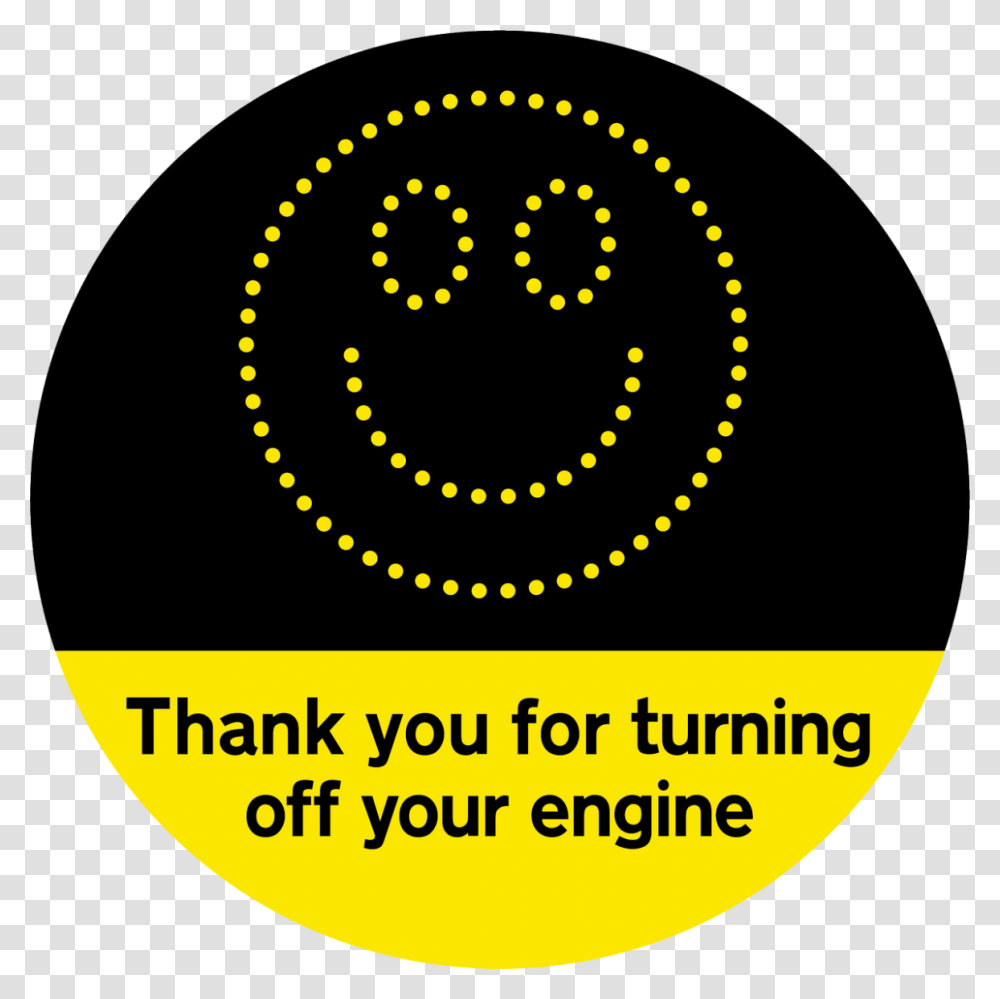 Thank You For Turning Off Your Engine West Wing Minimalist Poster, Label, Logo Transparent Png