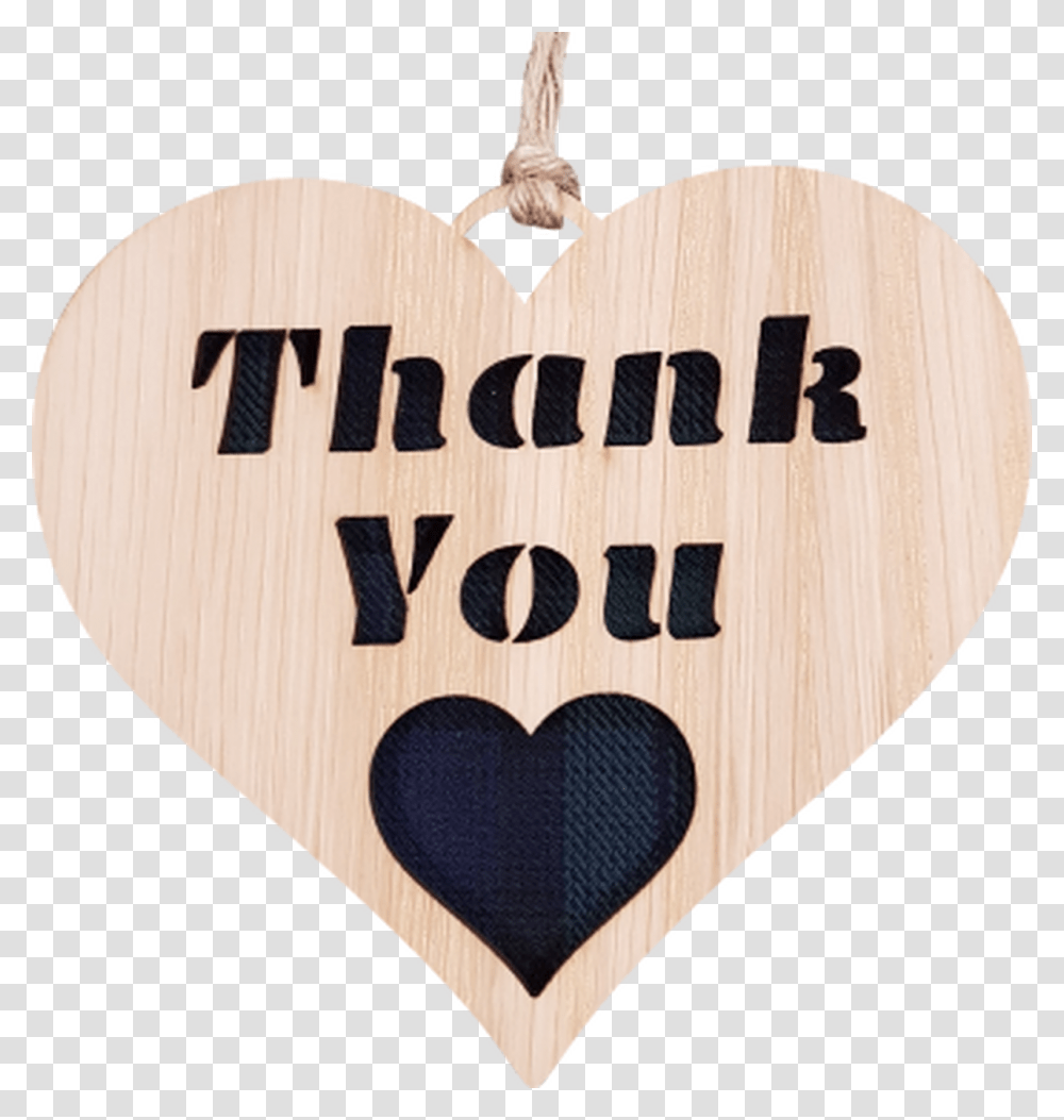 Thank You Heart Hanging Plaque, Rug, Plectrum, Pendant Transparent Png