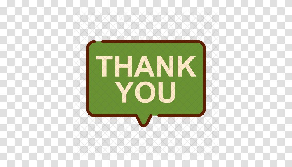 Thank You Icon Sign, Symbol, Road Sign, Text, Logo Transparent Png