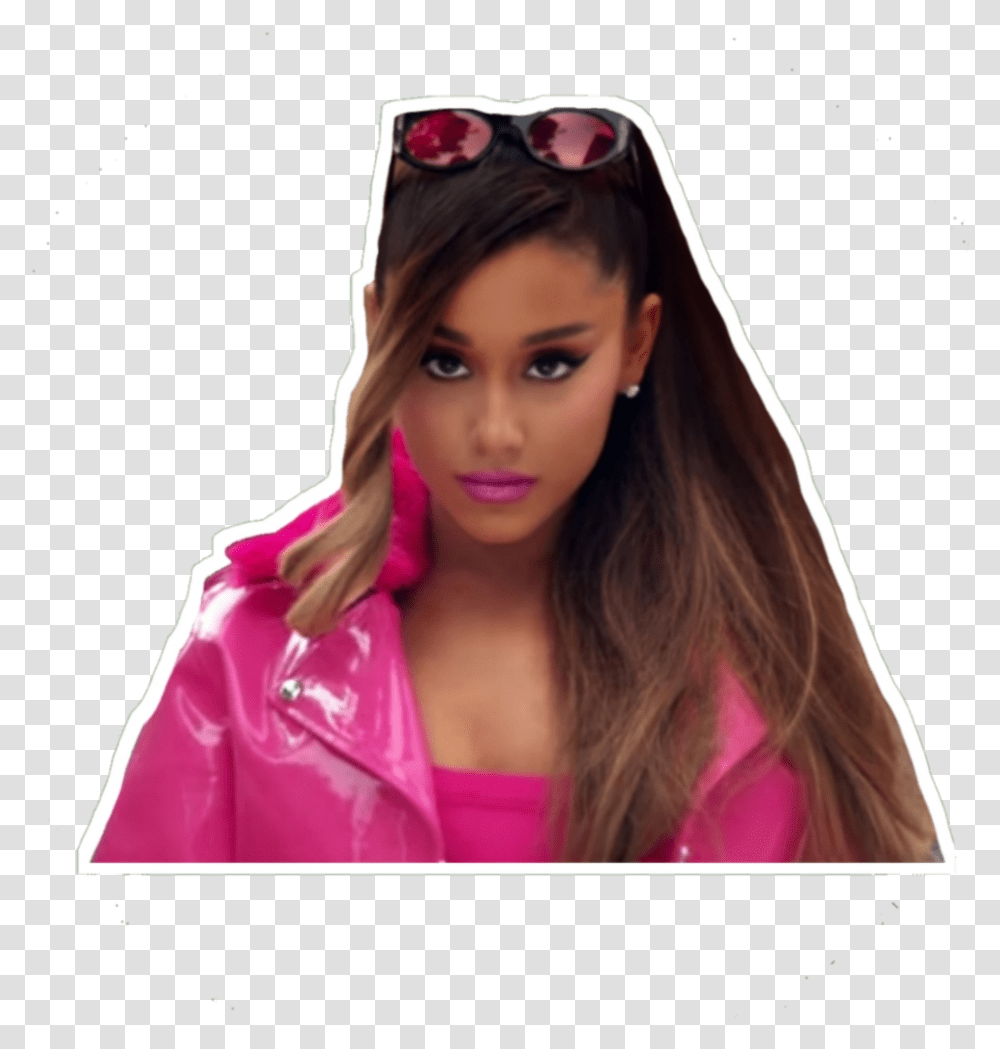Thank You Next Clipart Ariana Grande Thank U Next Video, Clothing, Sunglasses, Accessories, Face Transparent Png