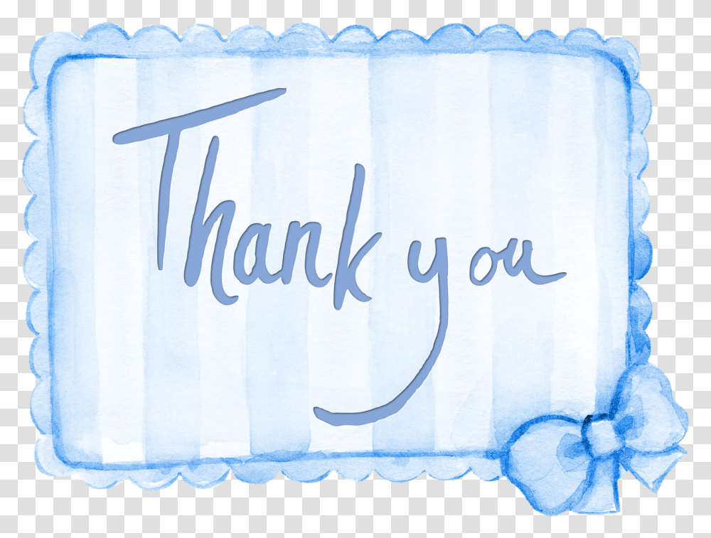 Thank You Sentiment Card Free Photo Terima Kasih Warna Biru, Handwriting, Diaper, Calligraphy Transparent Png