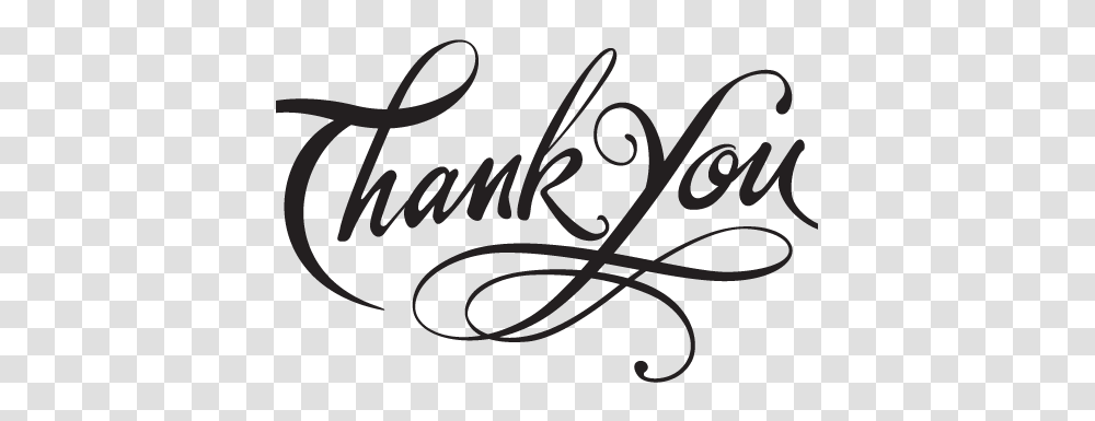 Thank You, Calligraphy, Handwriting, Label Transparent Png