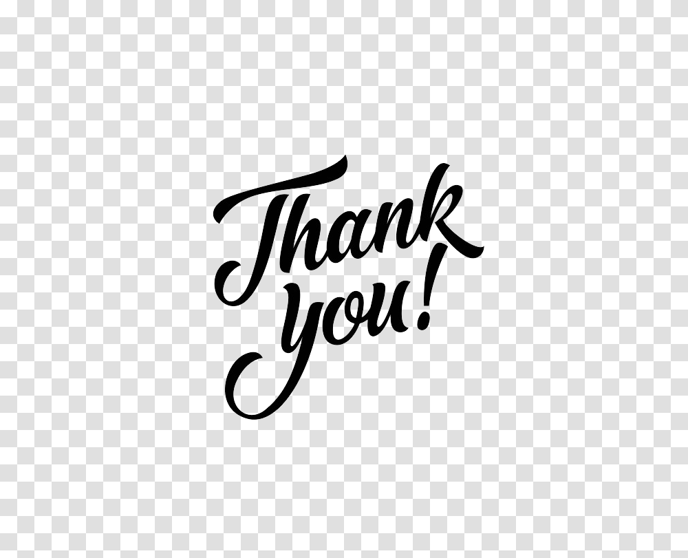 Thank You, Handwriting, Calligraphy, Letter Transparent Png