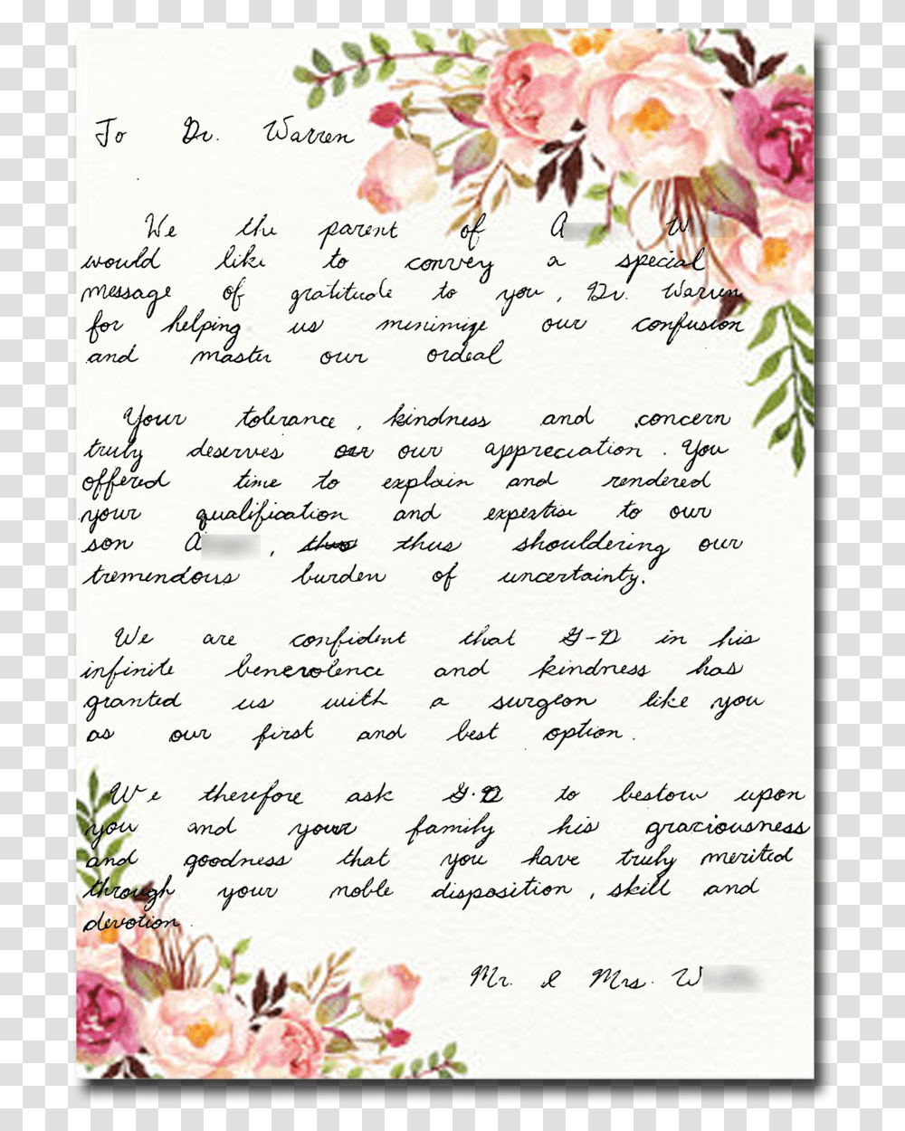 Thank You, Menu, Handwriting, Letter Transparent Png