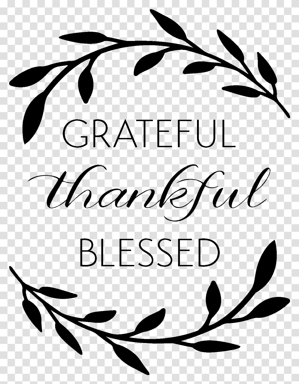 Thankful And Blessed Quote, Gray, World Of Warcraft Transparent Png