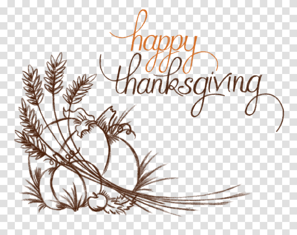 Thankful For My Family On Thanksgiving, Floral Design, Pattern Transparent Png