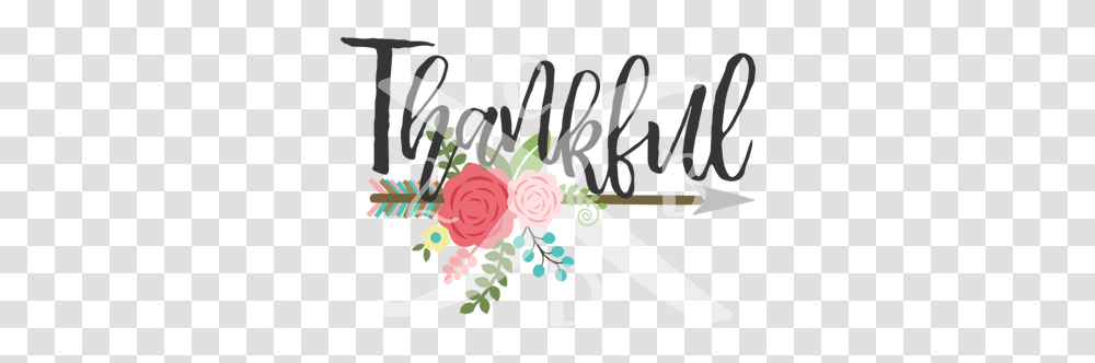 Thankful W Arrow Transfer Garden Roses, Weapon, Blade, Clothing, Text Transparent Png