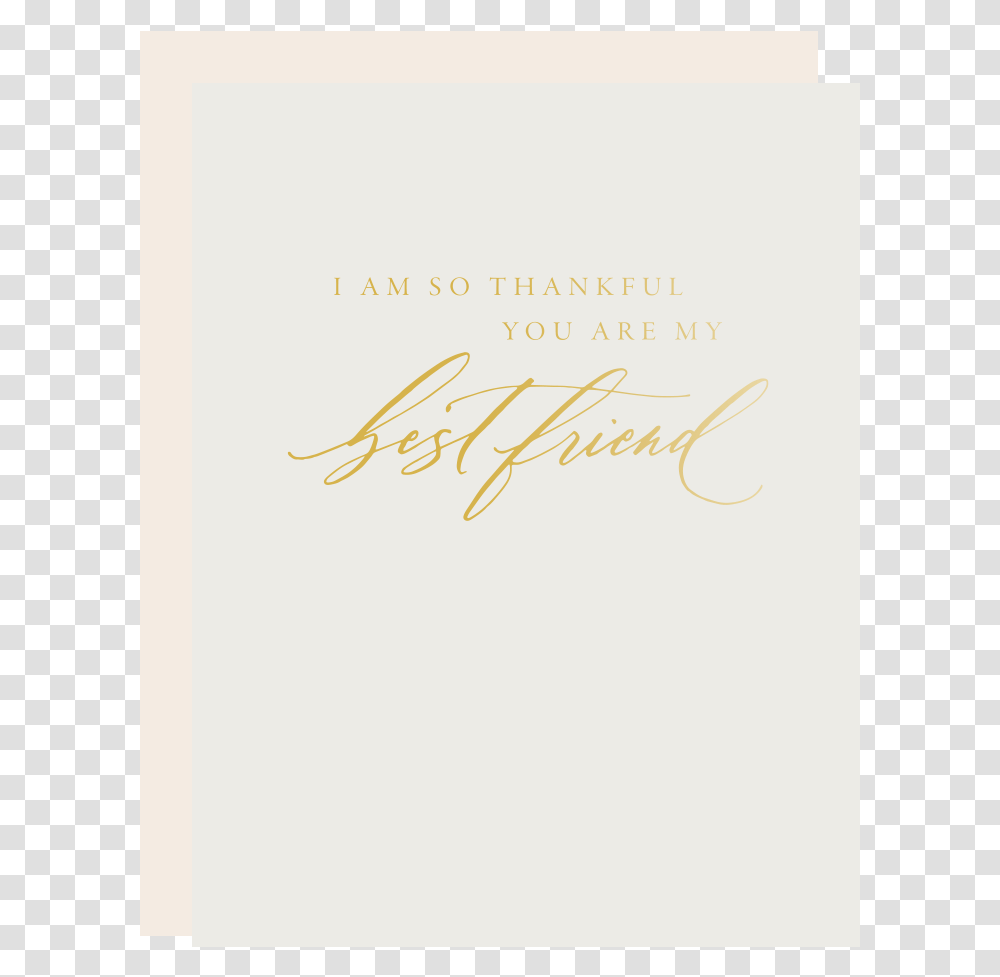 Thankful You're My Best Friend Calligraphy, Handwriting, Letter, Page Transparent Png
