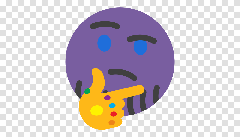 Thankos Thinking Thanos Snap Discord Emoji, Ball, Outdoors, Graphics, Art Transparent Png