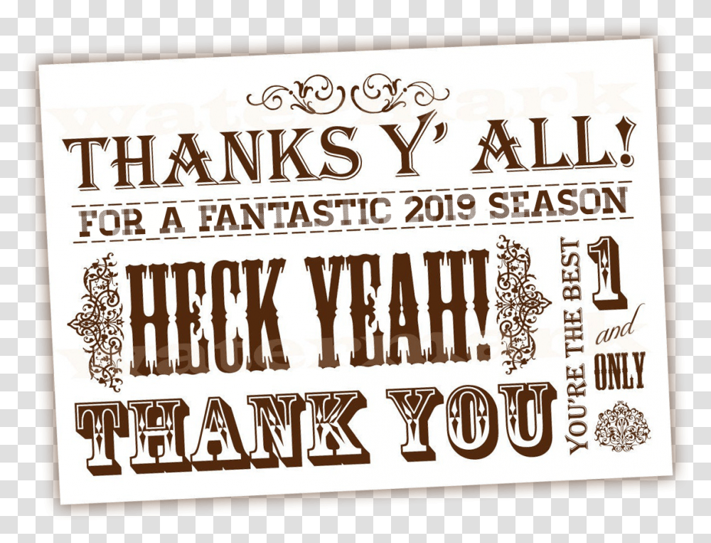 Thanks 2019 Calligraphy, Label, Paper, Word Transparent Png