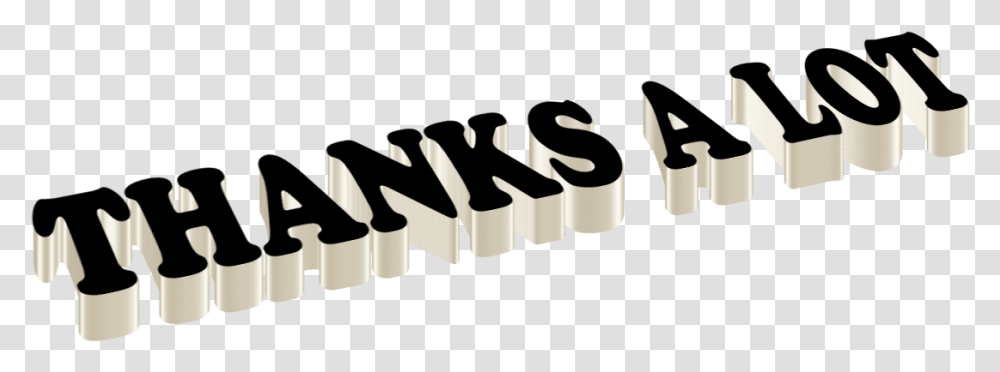 Thanks A Lot Photo Thanks A Lot, Domino, Game, Alphabet Transparent Png