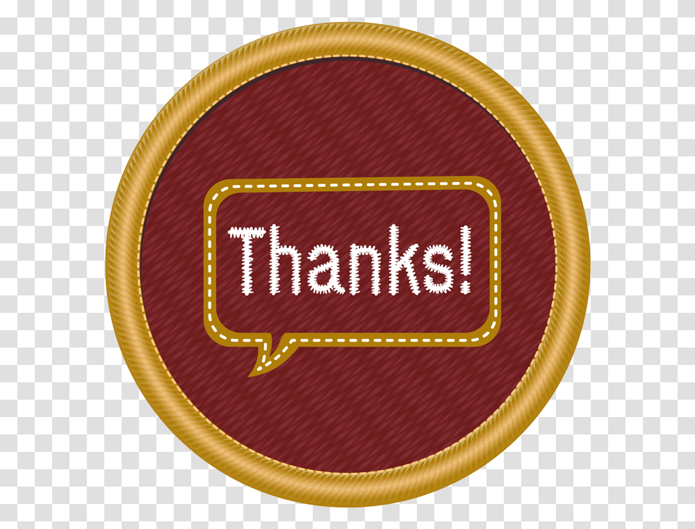 Thanks Badge Scouts Canada, Label, Rug Transparent Png