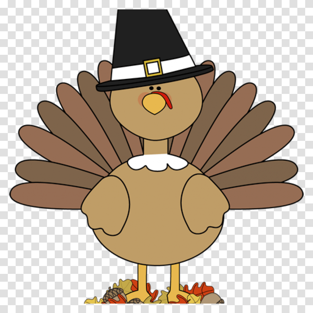 Thanksgiving Birthday Clipart Cute Turkey Wave, Hat, Animal, Crowd Transparent Png