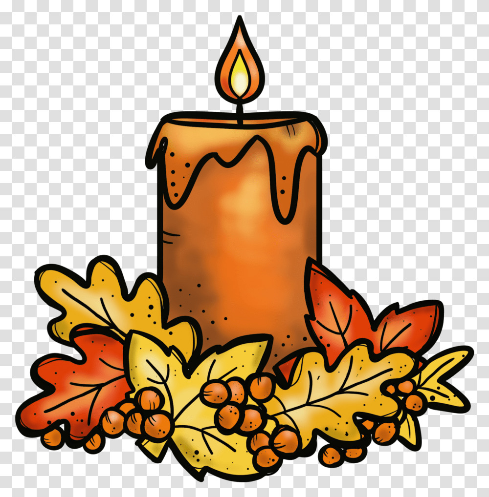 Thanksgiving Candle Cliparts Thanksgiving Candle Clipart, Fire, Flame Transparent Png